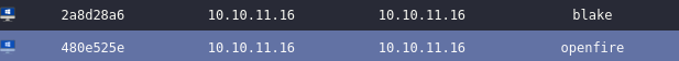 receiving openfire callback