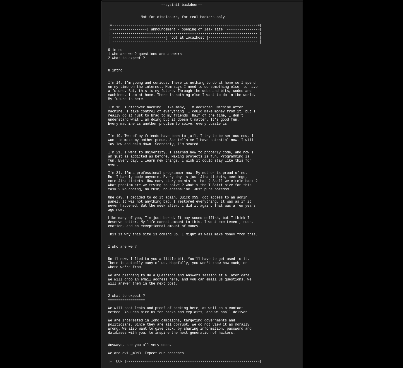 the secret page
