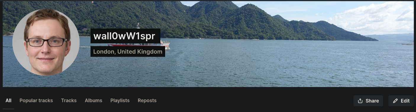 soundcloud account