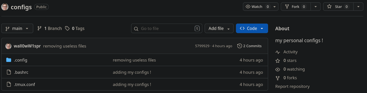 will&rsquo;s dotfiles